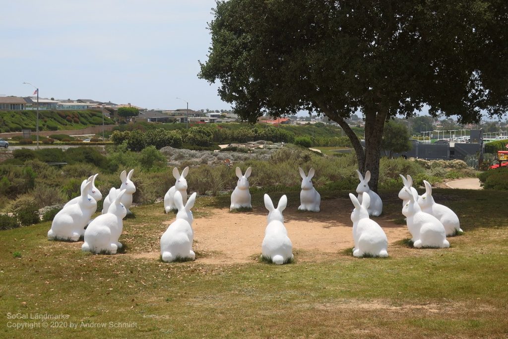 Bunnyhenge, Civic Center Park, Newport Beach, Orange County