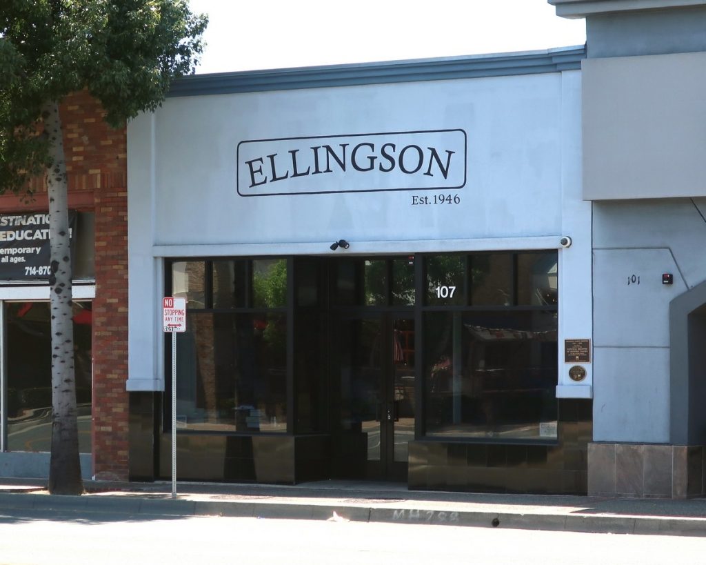 Ellingson, Inc., is the current occupant of this building on Harbor Blvd. in Fullerton. From 1944 to 1951, it was Fender's Radio Service, Fullerton, Orange County Leo Fender's retail store. The world-renowned line of Fender guitars and amps had its start here in 1945. The mural in back, titled "With a Little Help From My Friends" created by Katherine England, is an homage to the instrument that, arguably, changed the music scene forever. It is on the National Register of Historic Places and a City of Fullerton Local Landmark. Visit SCL at https://bit.ly/38ZDuPC Fender's Radio Service, Fullerton, Orange County