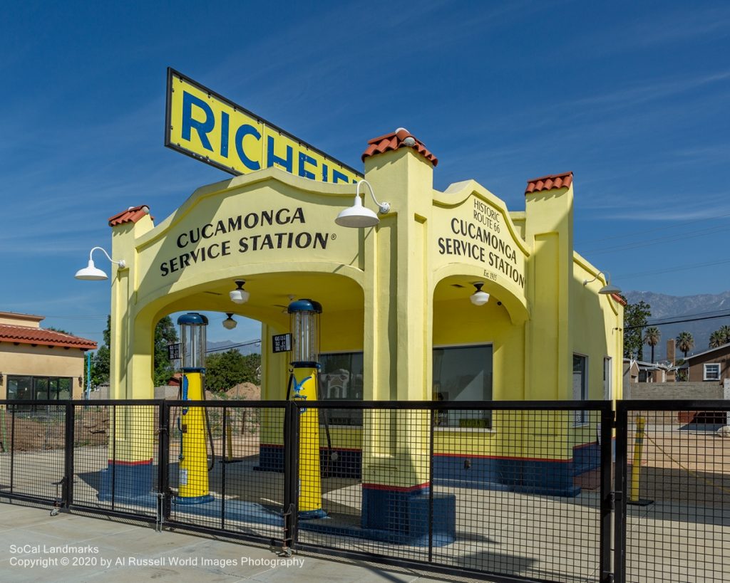 Richfield Cucamonga Service Station, Rancho Cucamonga, Los Angeles County