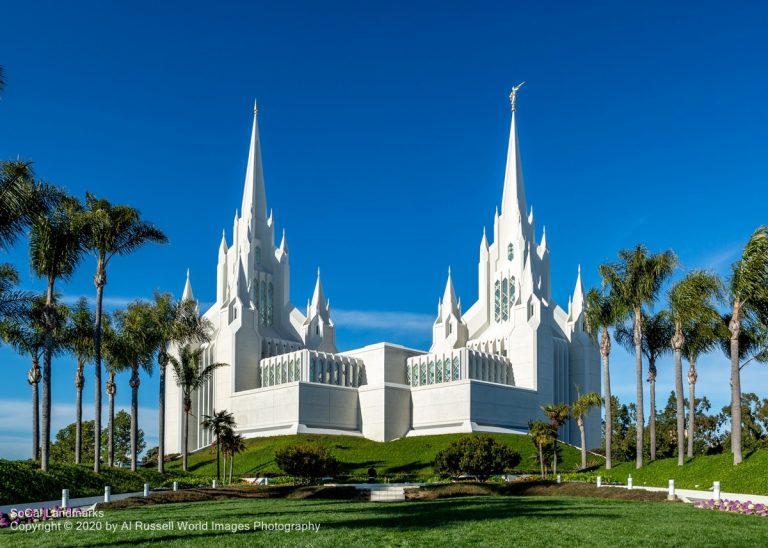 San Diego California Temple - SoCal Landmarks