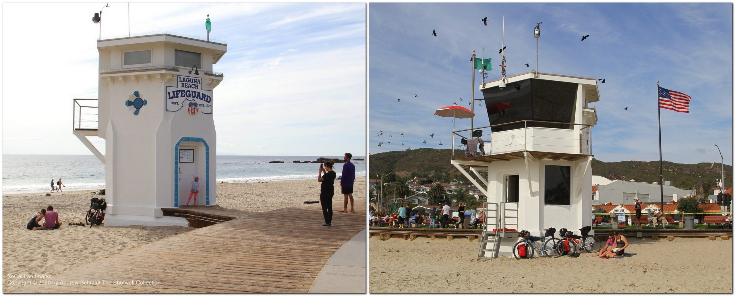 Main Beach Lifeguard Tower, Laguna Beach, Orange County