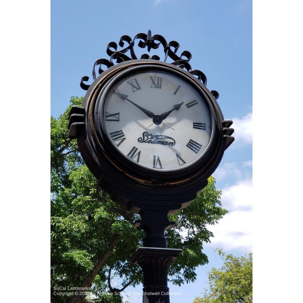 Stedman Street Clock, Fullerton, Orange County