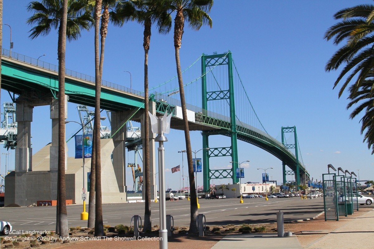 Vincent Thomas Bridge, Los Angeles Harbor, Los Angeles County