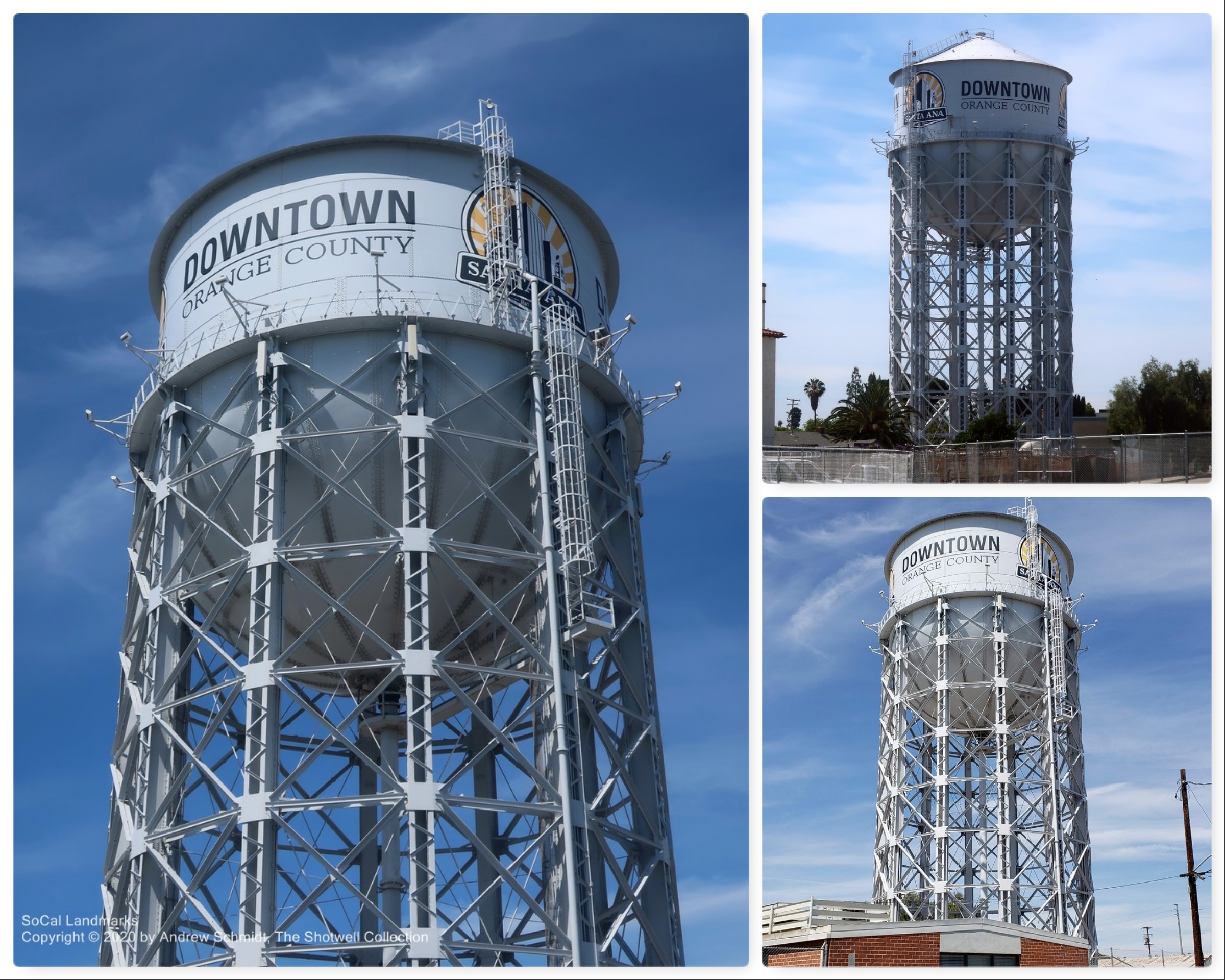 Santa Ana Water Tower, Santa Ana, Orange County