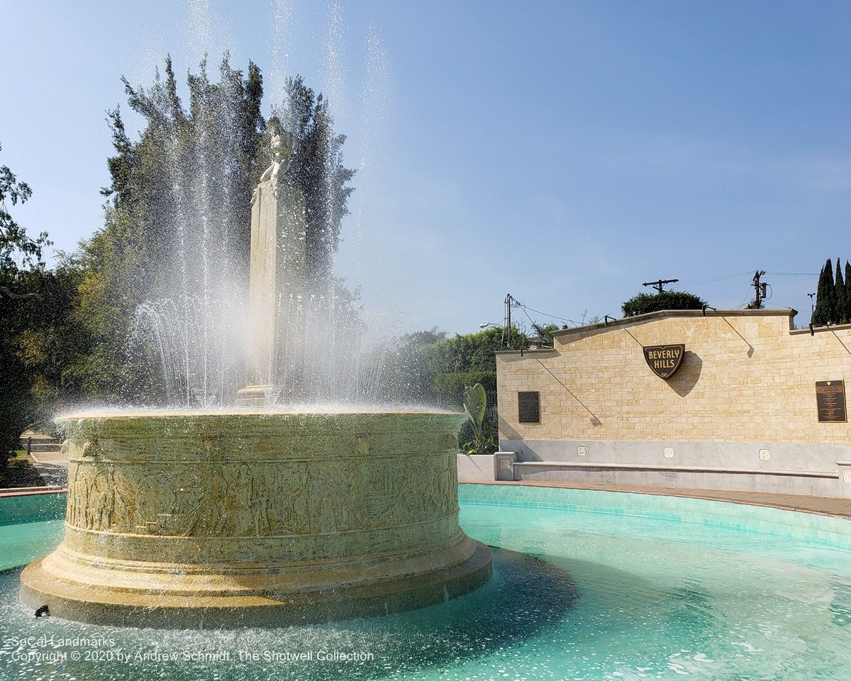 The Electric Fountain, Beverly Hills, Los Angeles County