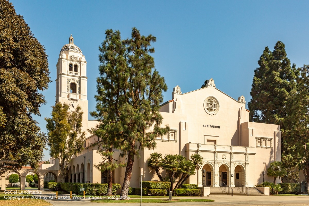 Fullerton Union High School Auditorium, Fullerton, Orange County