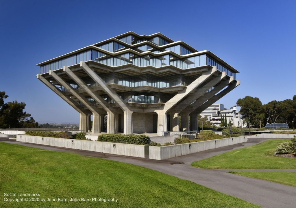 UCSD Geisel Library, La Jolla, San Diego County