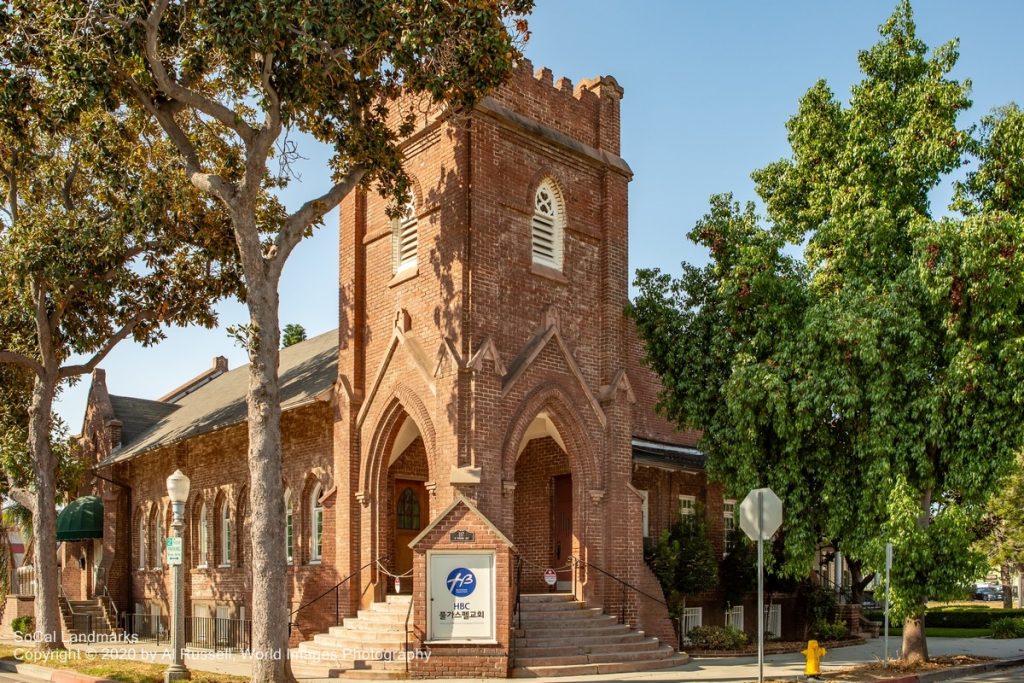 Fullerton First Methodist Episcopal Church, Fullerton, Orange County