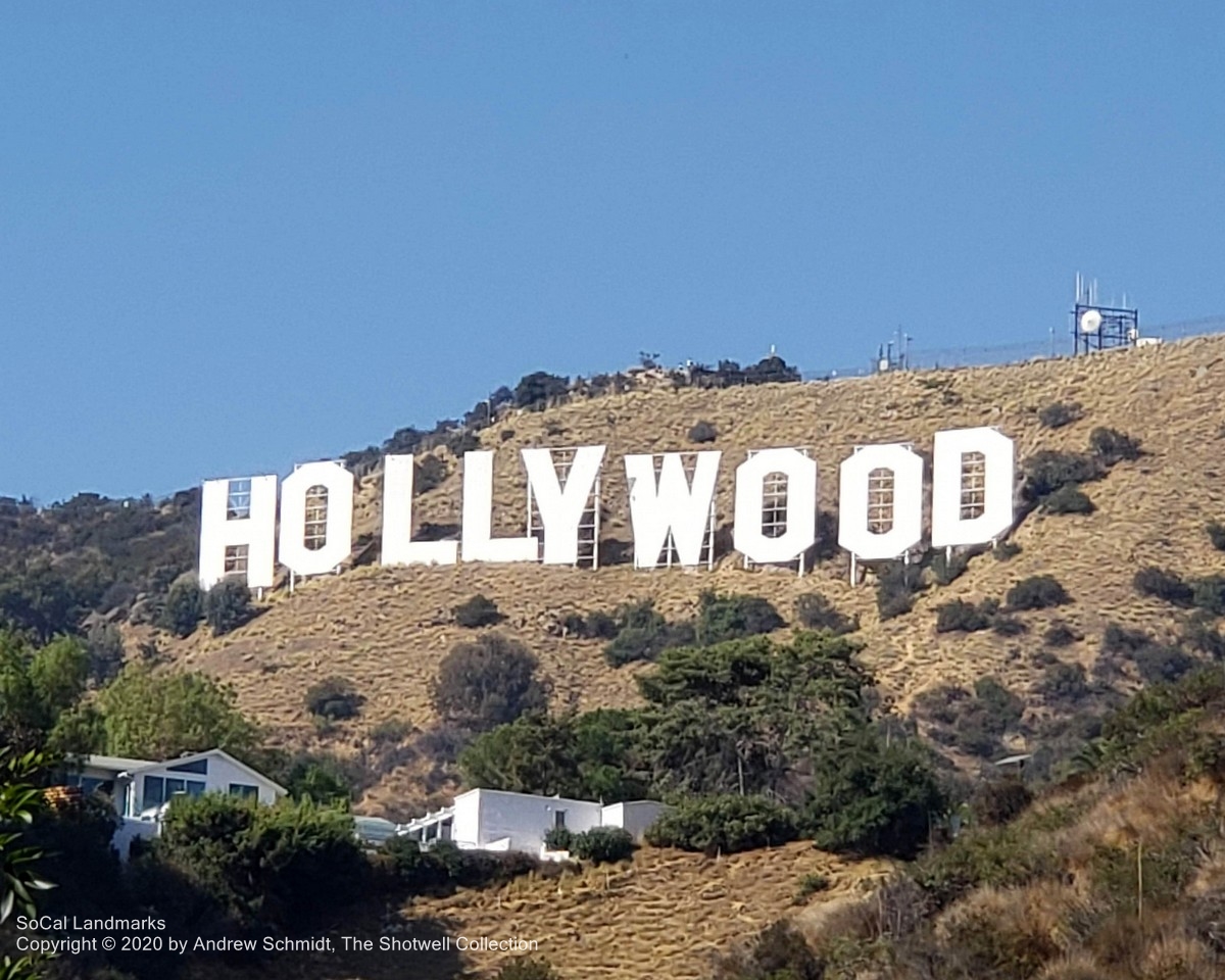 Hollywood Sign, Beachwood Canyon, Los Angeles County