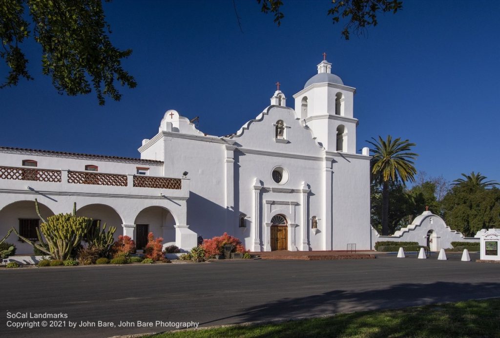 Mission San Luis Rey, Oceanside, San Diego County