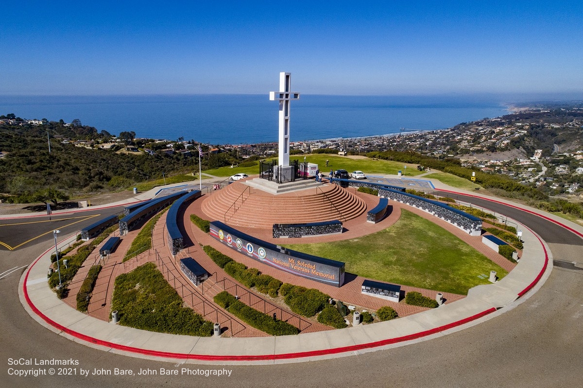 Mt. Soledad Veterans Memorial, La Jolla, San Diego
