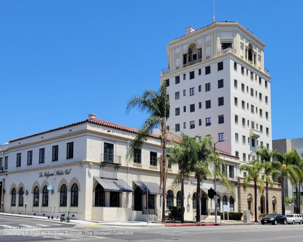 Hollywood Athletic Club, Hollywood, Los Angeles County