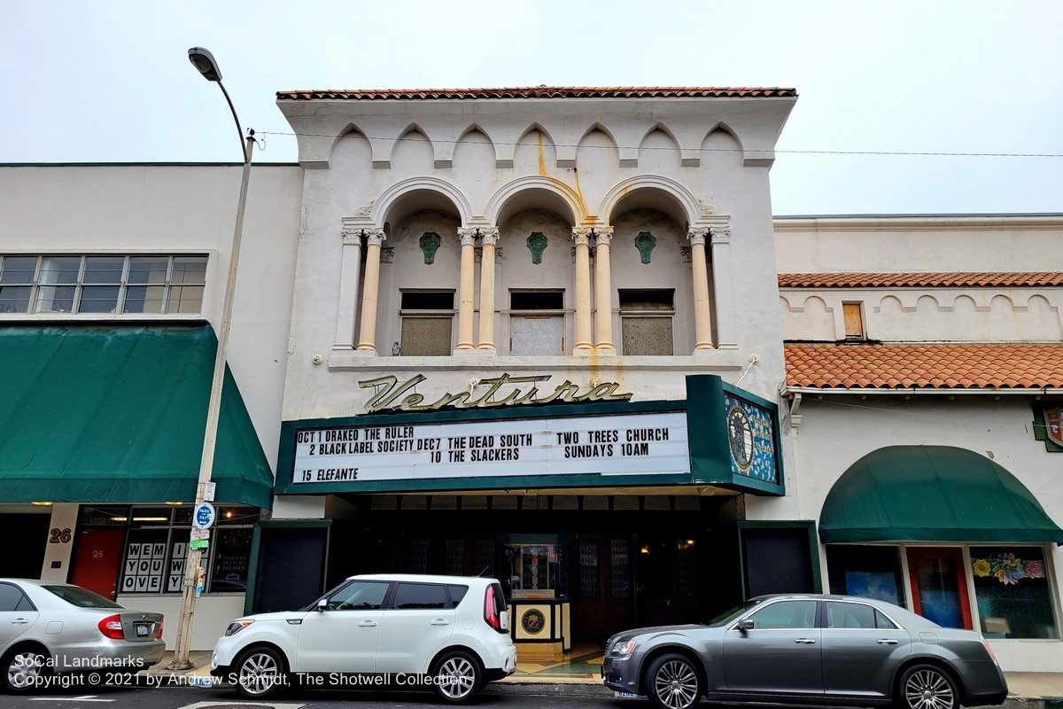 Ventura Theatre, Ventura, Ventura County