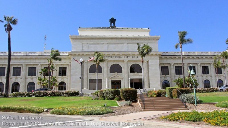 San Buenaventura City Hall, Ventura, Ventura County