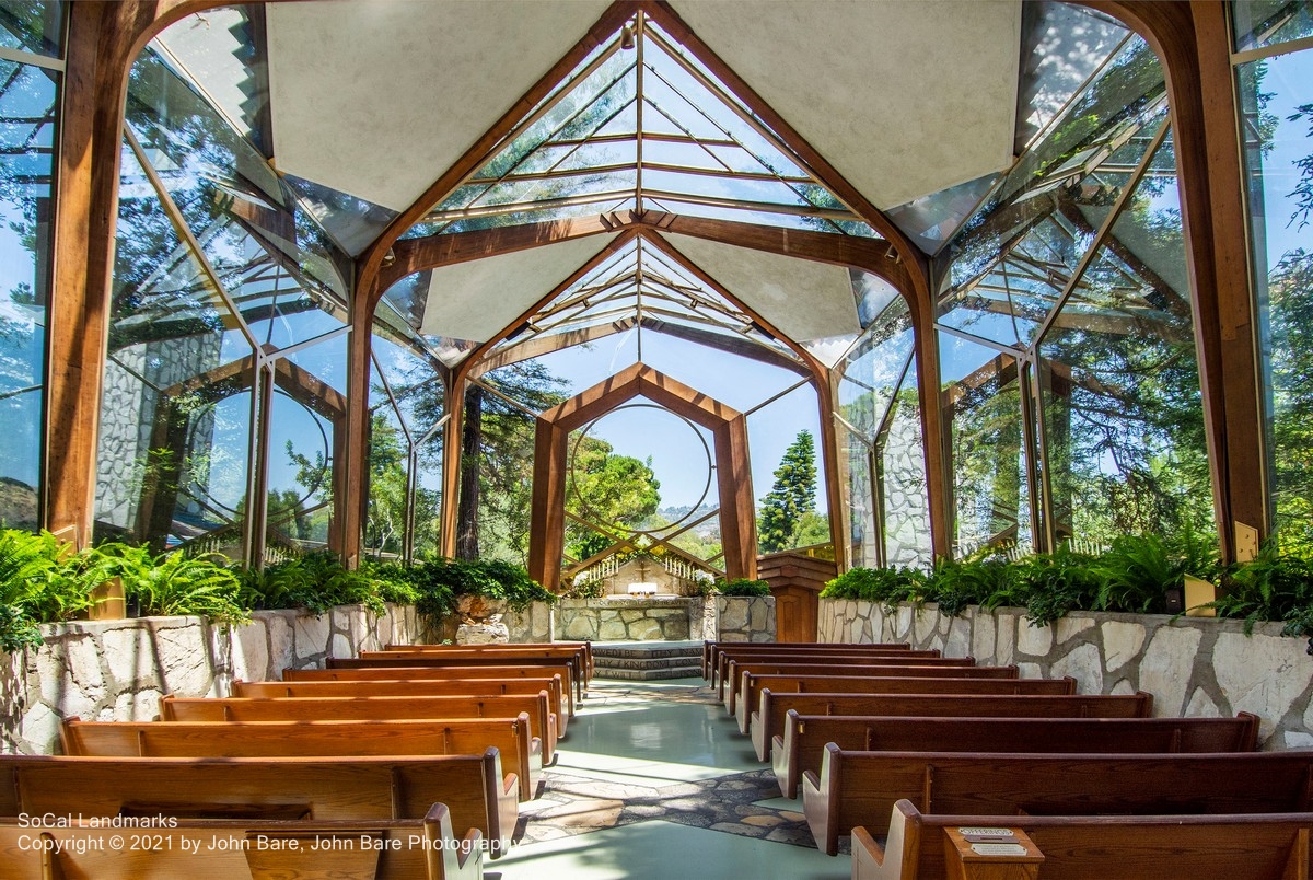 Wayfarers Chapel in Palos Verdes Estates - SoCal Landmarks