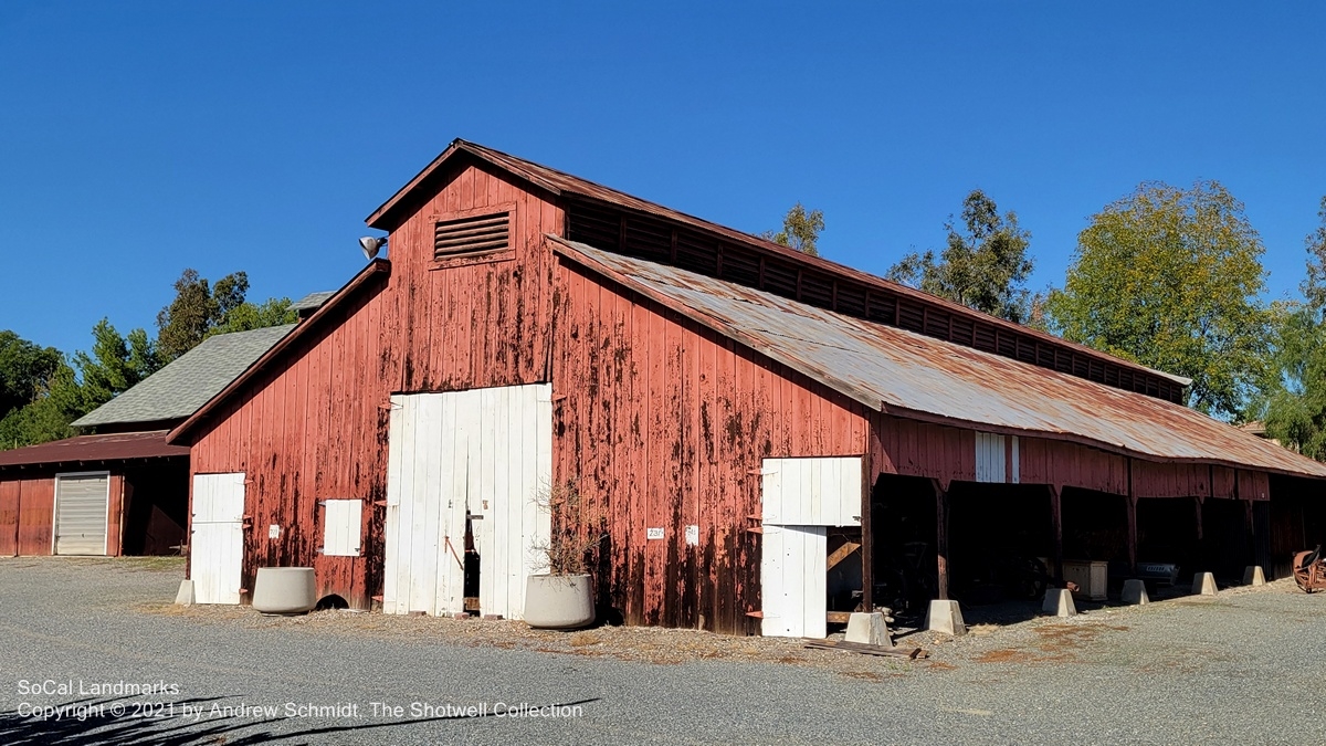 The Driving Barn, Irvine Ranch Historic Park, Irvine, Orange County