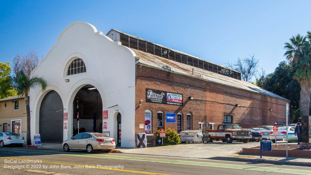 Redlands Central Railway Car Barn, Redlands, San Bernardino County