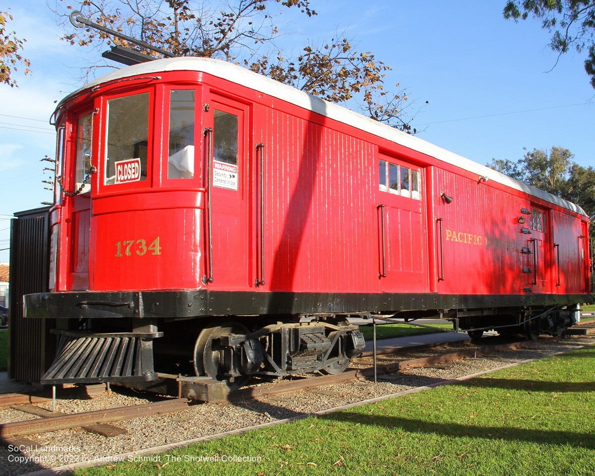 Pacific Electric Red Car, Seal Beach, Orange County