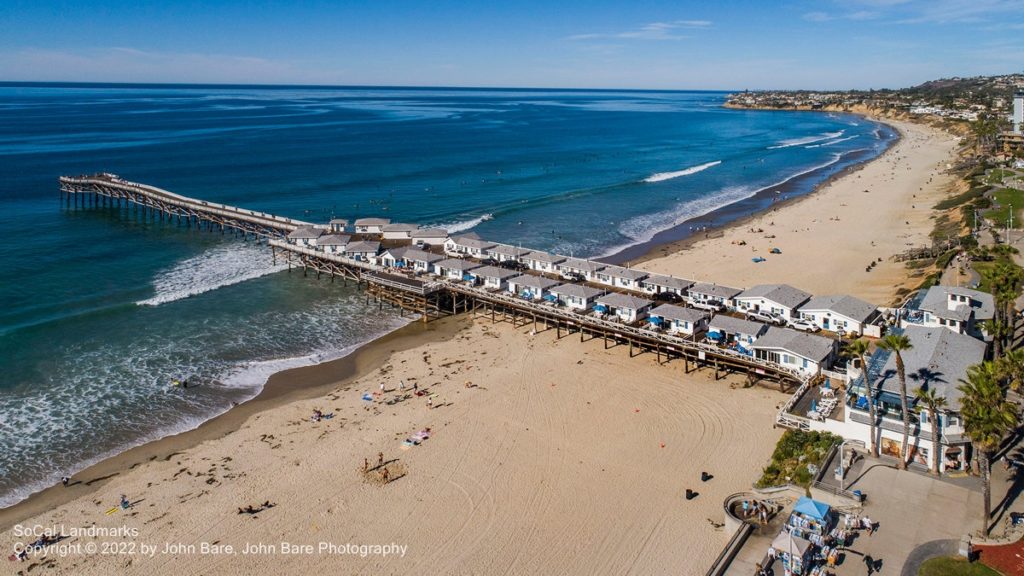 Crystal Pier, Pacific Beach, San Diego County