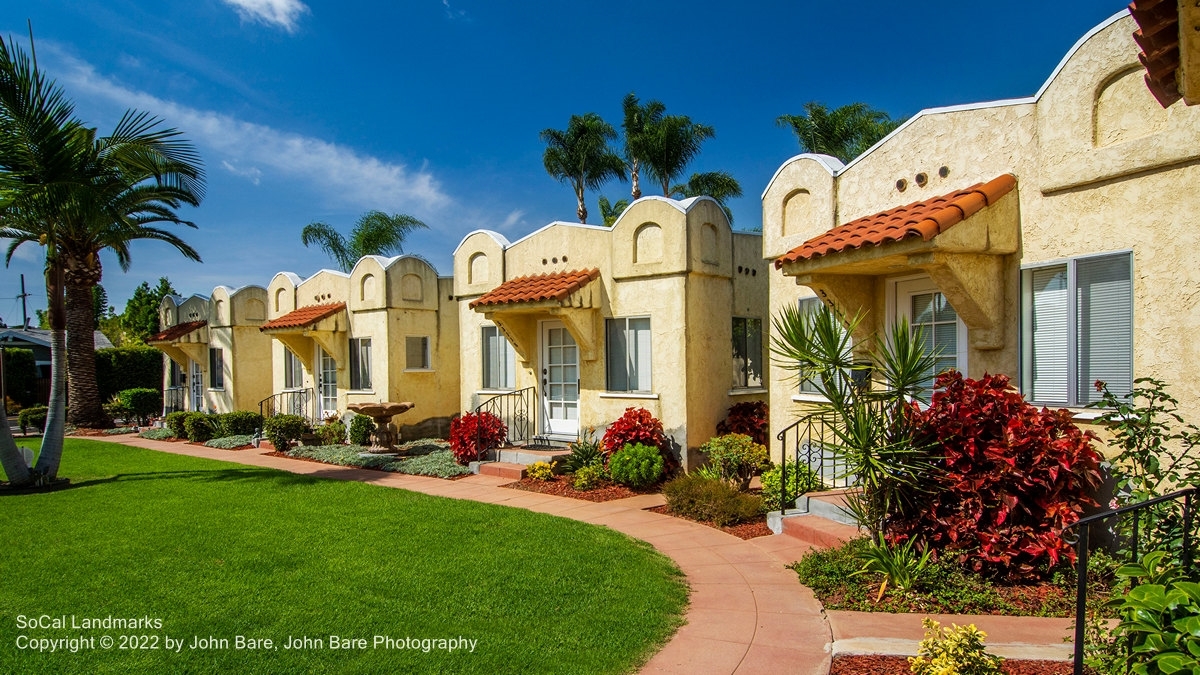 Bungalow Courts, San Diego, San Diego County