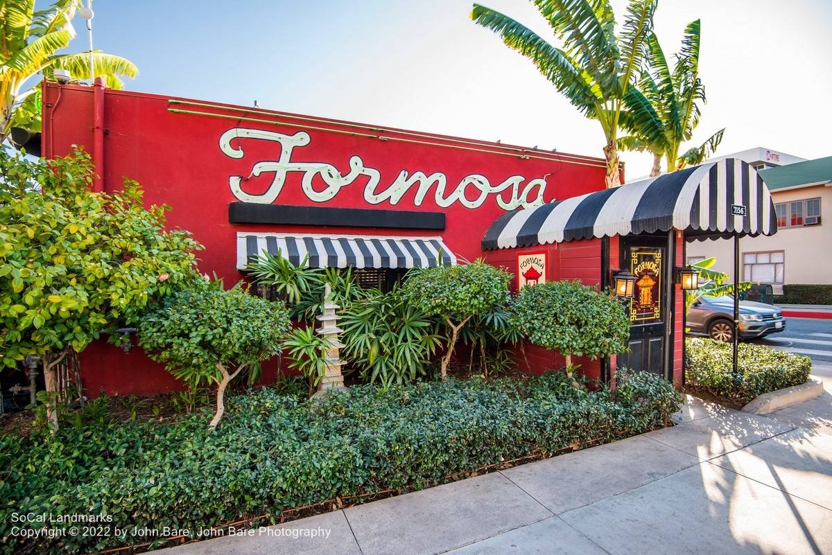 Inside the Formosa Café, West Hollywood, Los Angeles County