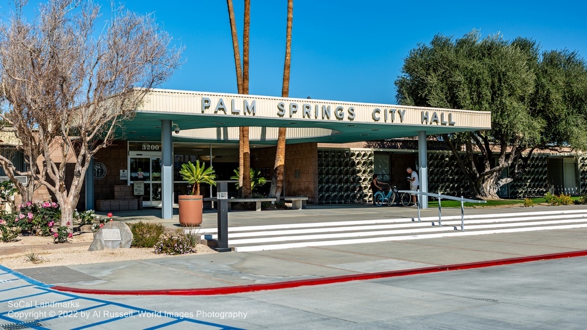 Palm Springs City Hall, Palm Springs, Riverside County
