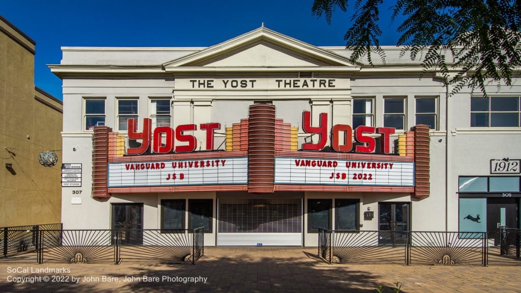 Yost Theater, Santa Ana, Orange County