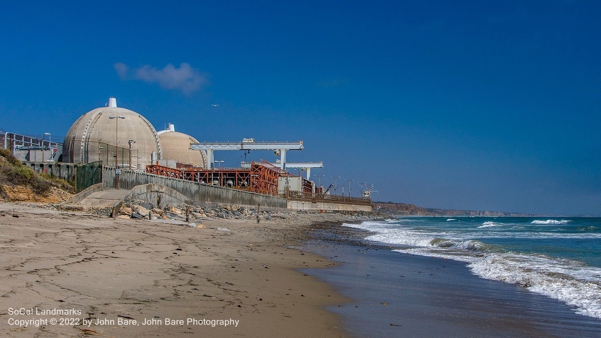 San Onofre Nuclear Generating Station (SONGS), San Clemente, Orange County