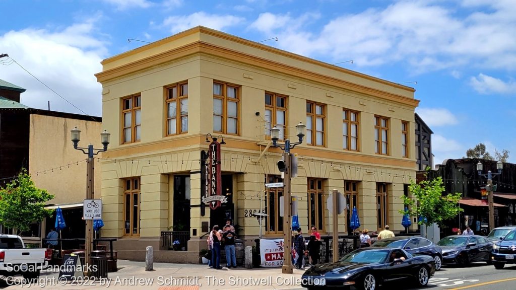 First National Bank, Temecula, Riverside County