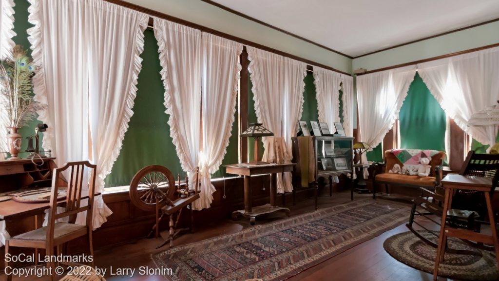 Inside the Newland House, Huntington Beach, Orange County