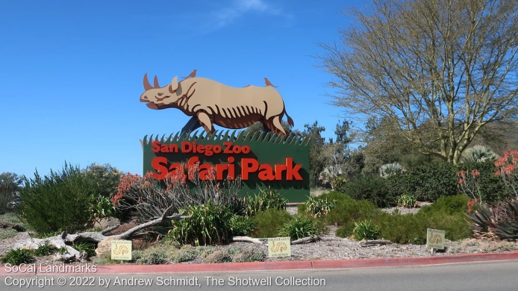 San Diego Zoo Safari Park, Escondido, San Diego County