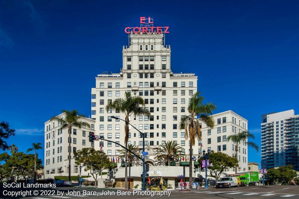 El Cortez Hotel, San Diego, San Diego County