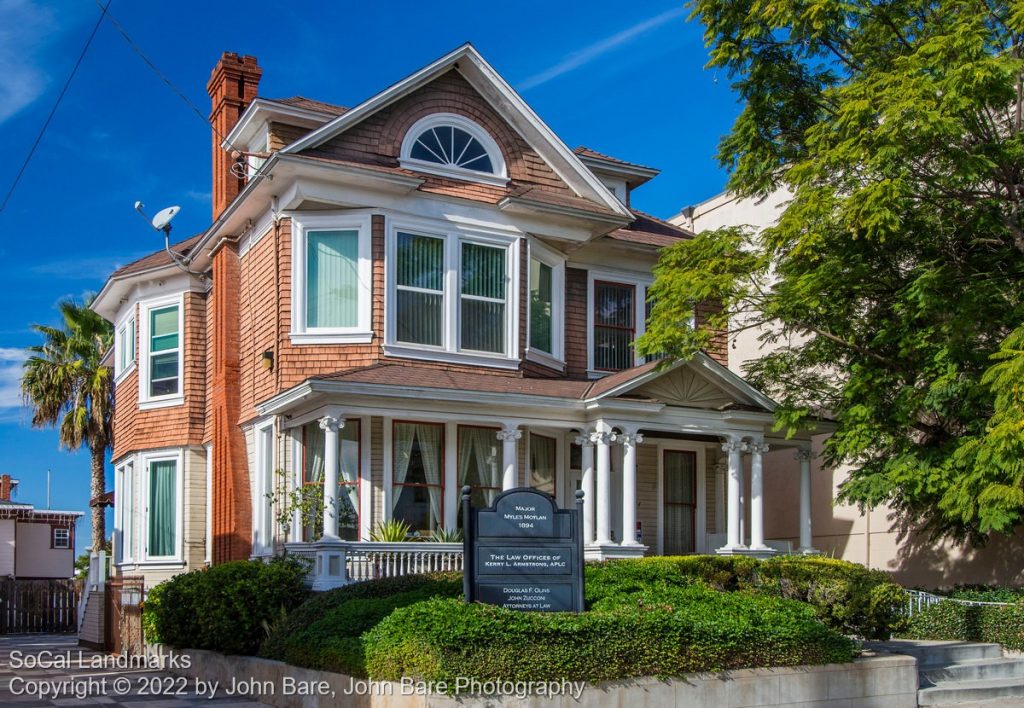 Major Myles Moylan House, San Diego, San Diego County