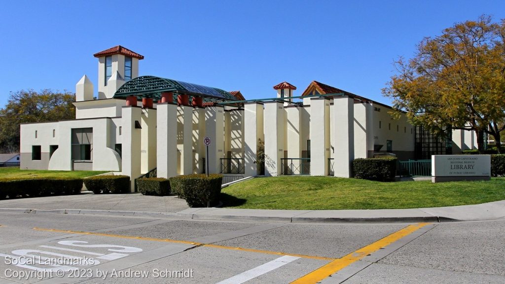 San Juan Capistrano Library, San Juan Capistrano, Orange County