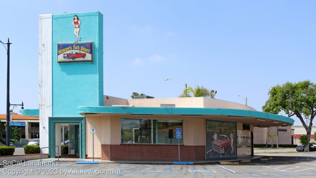 George's 50's Diner, Long Beach, Los Angeles County