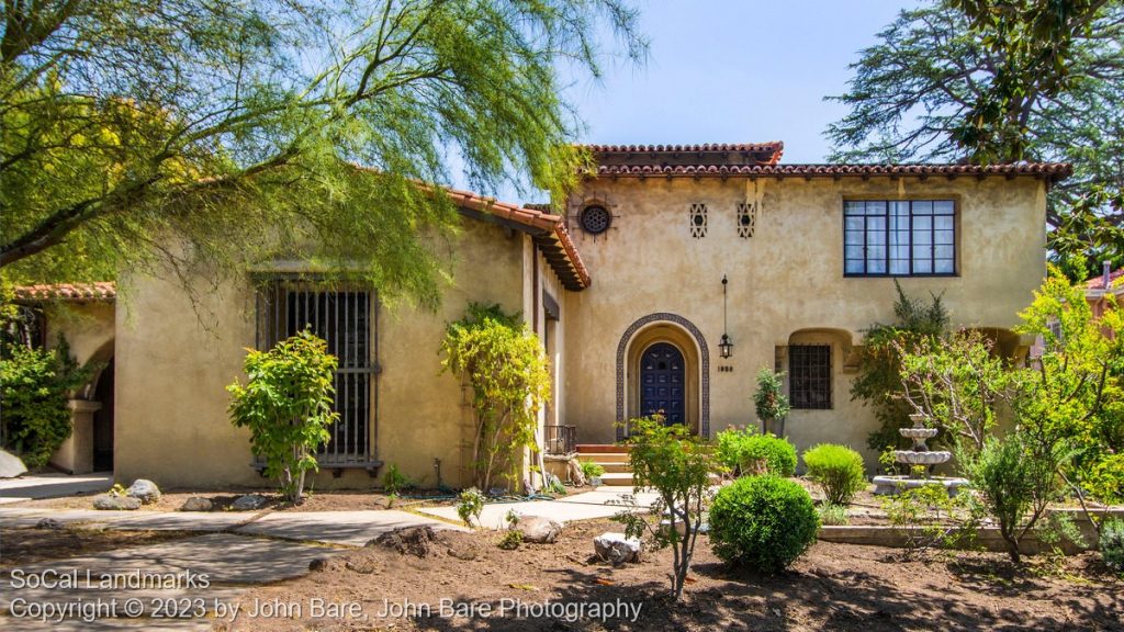 J.W. Blank House, Los Angeles, Los Angeles County