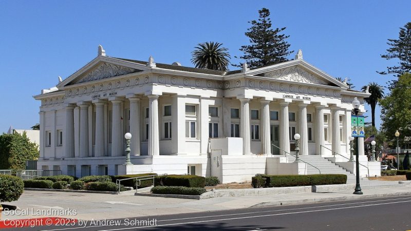In 1904 Oxnard mayor Richard Haydock wrote a letter to Andrew Carnegie soliciting a donation to build a library in the city. Carnegie's donatation covered all but $2,000 of the $14,000 cost. The Oxnard Public Library opened in 1907.