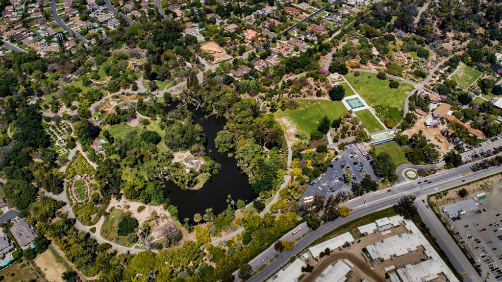 Los Angeles County Arboretum and Botanic Garden, Arcadia, Los Angeles County