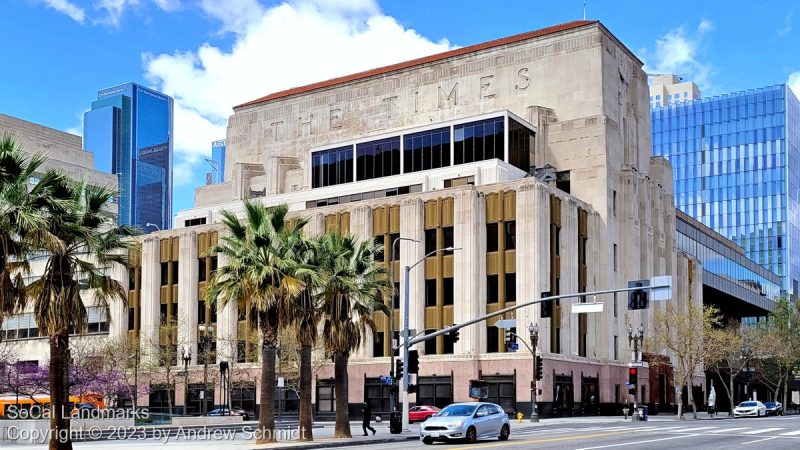 Los Angeles Times Building, Los Angeles, Los Angeles County