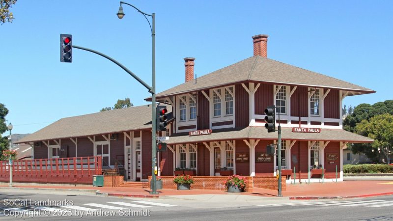 Southern Pacific Train Depot, Santa Paula, Ventura County