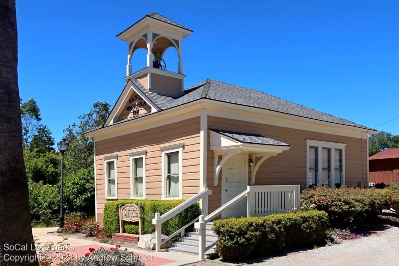 Santa Manuela Schoolhouse, Arroyo Grande, San Luis Obispo County