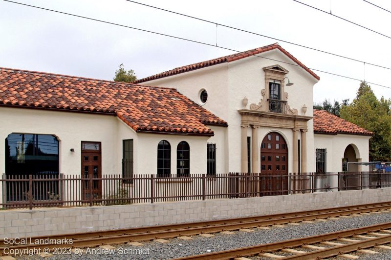 Santa Fe Depot, Monrovia, Los Angeles County