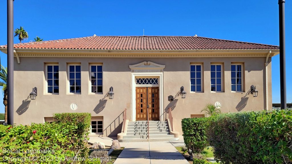 Carnegie Library, Calexico, Imperial County