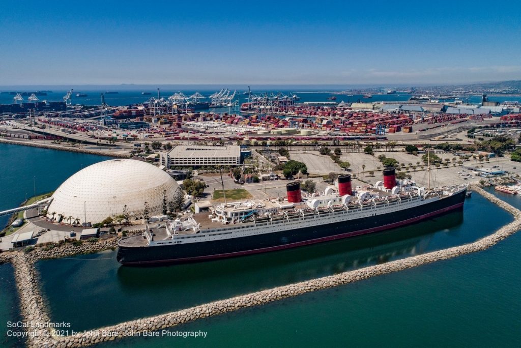 Queen Mary/Cruise Terminal, Long Beach, Los Angeles County