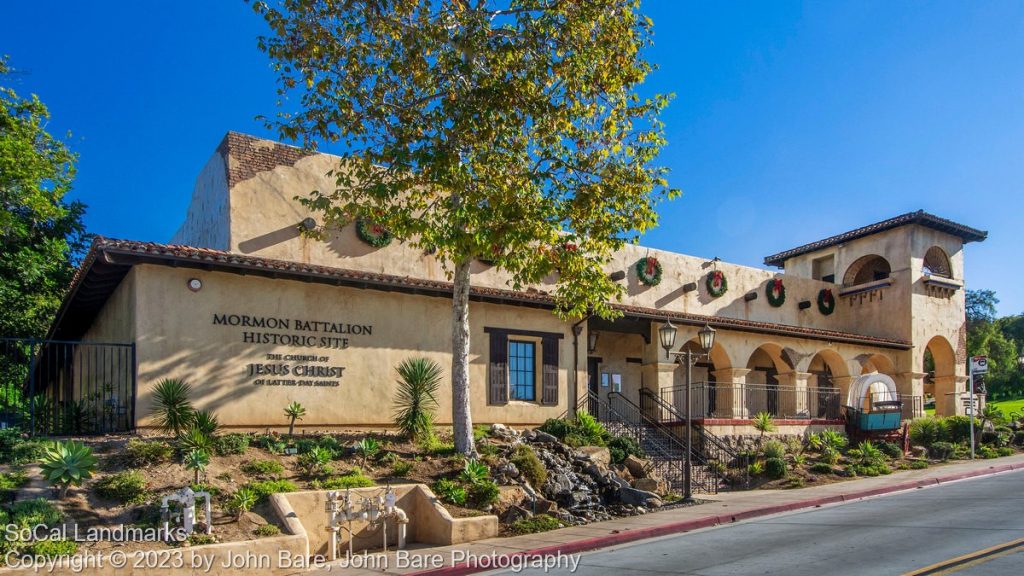 Mormon Battalion Historic Site, San Diego, San Diego County