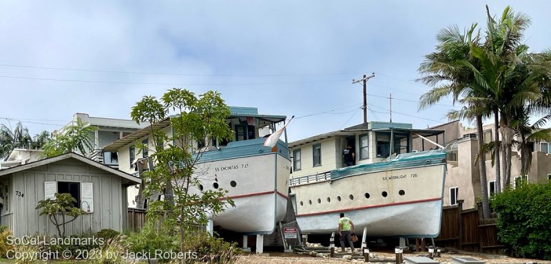 Encinitas Boathouses, Encinitas, San Diego County