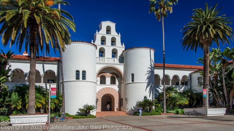 Hepner Hall, San Diego State University, San Diego, San Diego County