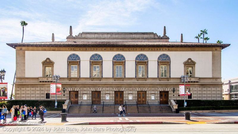 Pasadena Civic Auditorium, Pasadena, Los Angeles County