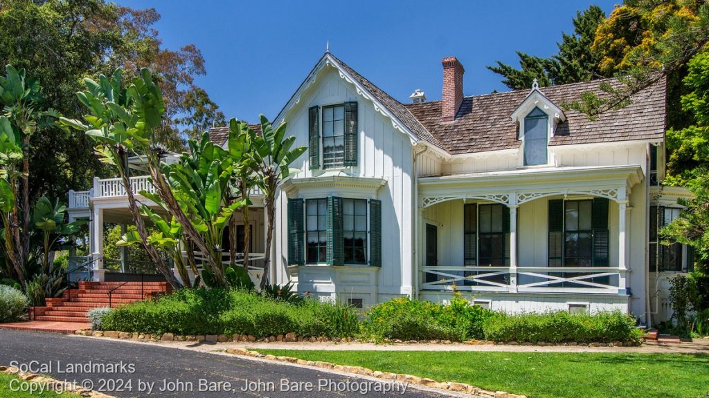 Stow House, Goleta, Santa Barbara County