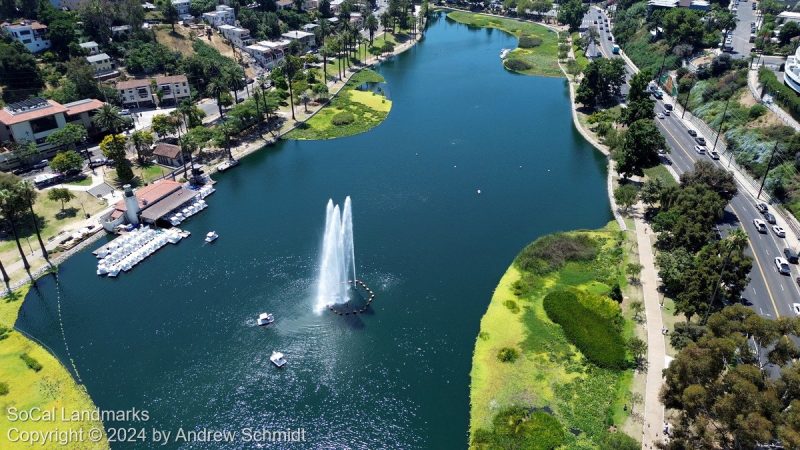 Echo Park Lake, Los Angeles, Los Angeles County